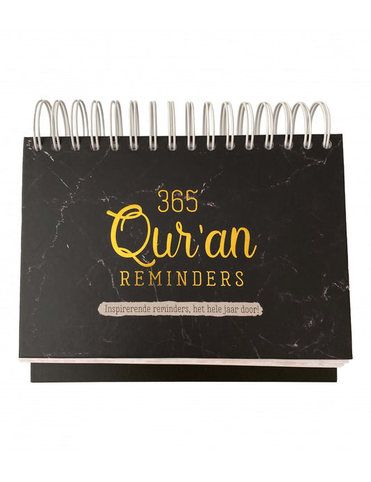 365 Qur'an Reminders Zwart