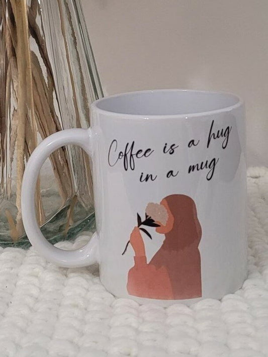 Mok - Coffee is a  hug in a mug